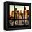 View from the Window - Hell's Kitchen at Sunset - Manhattan-Philippe Hugonnard-Framed Premier Image Canvas