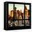 View from the Window - Hell's Kitchen at Sunset - Manhattan-Philippe Hugonnard-Framed Premier Image Canvas