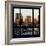 View from the Window - Hell's Kitchen at Sunset - Manhattan-Philippe Hugonnard-Framed Photographic Print