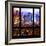 View from the Window - Hell's Kitchen Night - Manhattan-Philippe Hugonnard-Framed Photographic Print