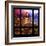 View from the Window - Hell's Kitchen Night - Manhattan-Philippe Hugonnard-Framed Photographic Print