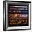 View from the Window - Hell's Kitchen Night - Manhattan-Philippe Hugonnard-Framed Photographic Print