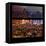 View from the Window - Hell's Kitchen Night - Manhattan-Philippe Hugonnard-Framed Premier Image Canvas