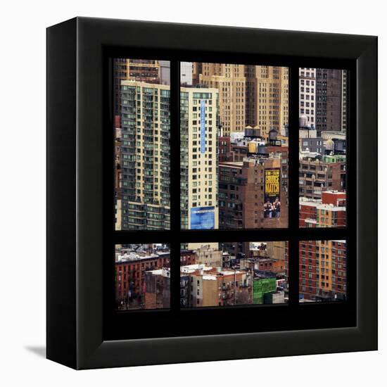 View from the Window - Hell's Kitchen - NYC-Philippe Hugonnard-Framed Premier Image Canvas