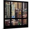 View from the Window - Hell's Kitchen - NYC-Philippe Hugonnard-Mounted Photographic Print