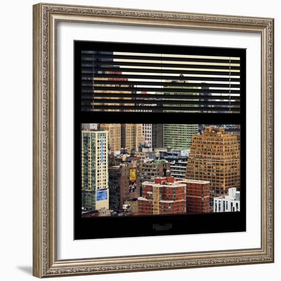 View from the Window - Hell's Kitchen - NYC-Philippe Hugonnard-Framed Photographic Print