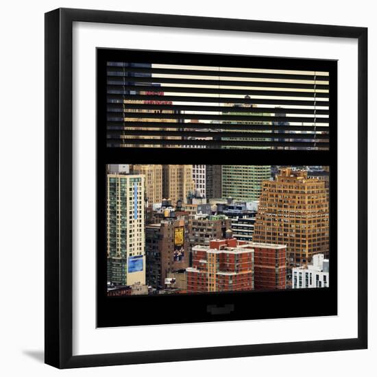 View from the Window - Hell's Kitchen - NYC-Philippe Hugonnard-Framed Photographic Print