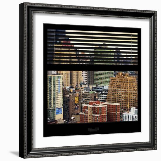 View from the Window - Hell's Kitchen - NYC-Philippe Hugonnard-Framed Photographic Print