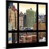 View from the Window - Hell's Kitchen - NYC-Philippe Hugonnard-Mounted Photographic Print