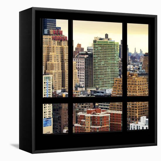 View from the Window - Hell's Kitchen - NYC-Philippe Hugonnard-Framed Premier Image Canvas