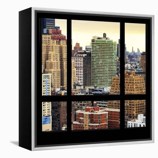 View from the Window - Hell's Kitchen - NYC-Philippe Hugonnard-Framed Premier Image Canvas