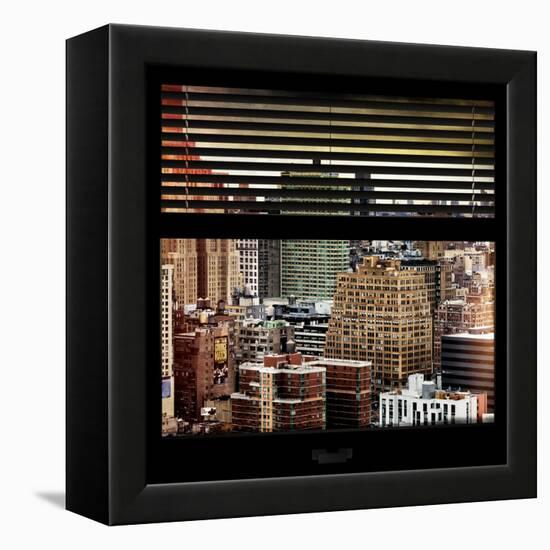 View from the Window - Hell's Kitchen - NYC-Philippe Hugonnard-Framed Premier Image Canvas