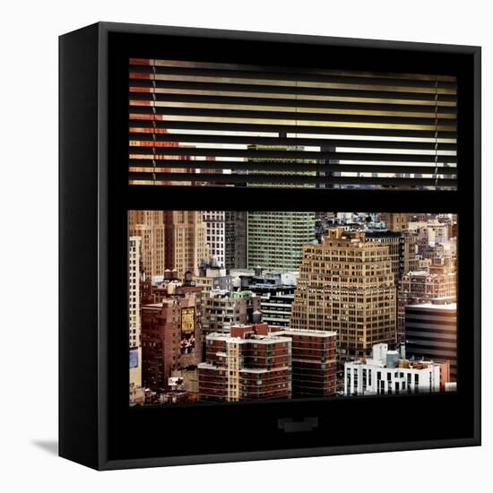 View from the Window - Hell's Kitchen - NYC-Philippe Hugonnard-Framed Premier Image Canvas