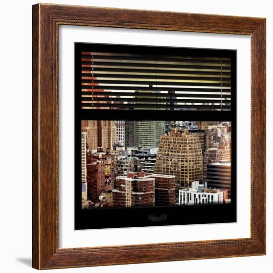 View from the Window - Hell's Kitchen - NYC-Philippe Hugonnard-Framed Photographic Print