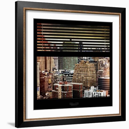 View from the Window - Hell's Kitchen - NYC-Philippe Hugonnard-Framed Photographic Print