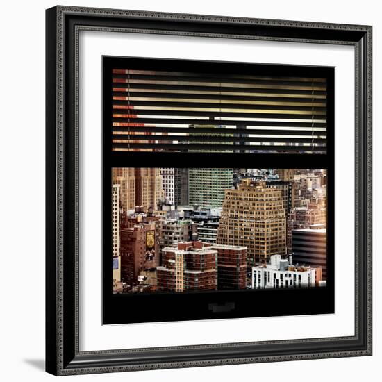 View from the Window - Hell's Kitchen - NYC-Philippe Hugonnard-Framed Photographic Print