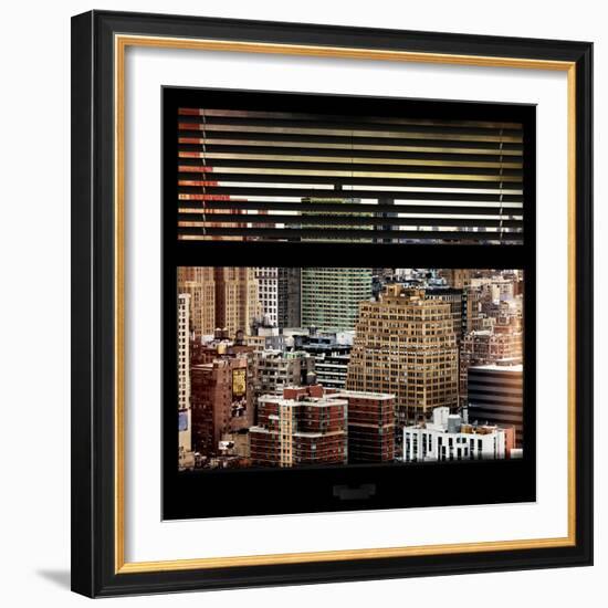 View from the Window - Hell's Kitchen - NYC-Philippe Hugonnard-Framed Photographic Print