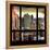 View from the Window - Hell's Kitchen - NYC-Philippe Hugonnard-Framed Premier Image Canvas