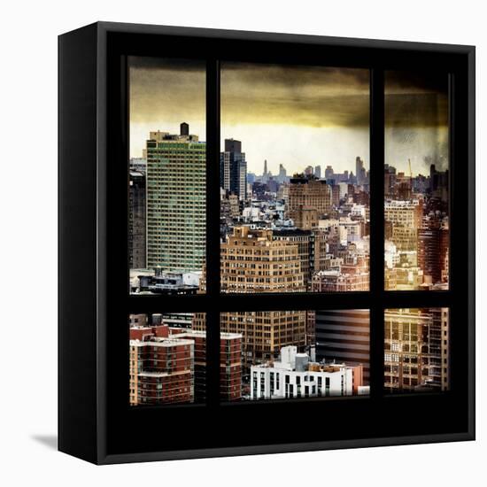 View from the Window - Hell's Kitchen - NYC-Philippe Hugonnard-Framed Premier Image Canvas