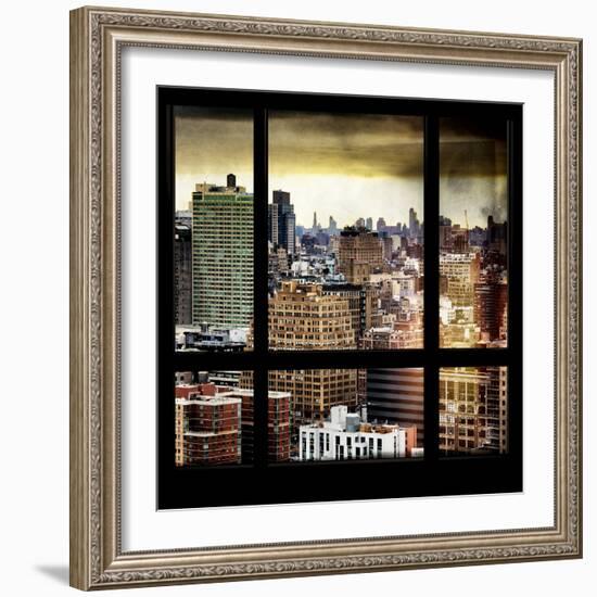 View from the Window - Hell's Kitchen - NYC-Philippe Hugonnard-Framed Photographic Print