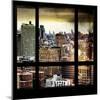 View from the Window - Hell's Kitchen - NYC-Philippe Hugonnard-Mounted Photographic Print