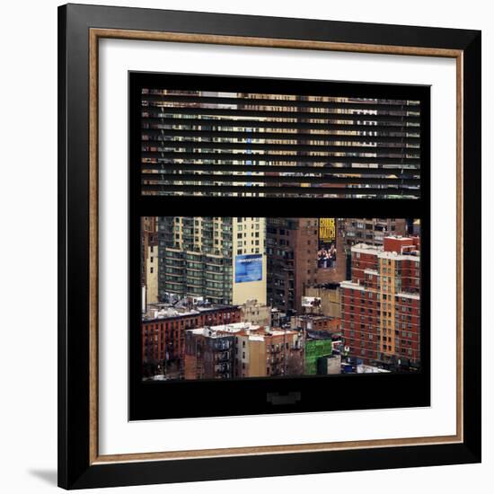 View from the Window - Hell's Kitchen - NYC-Philippe Hugonnard-Framed Photographic Print