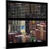 View from the Window - Hell's Kitchen - NYC-Philippe Hugonnard-Mounted Photographic Print