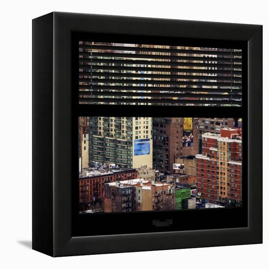 View from the Window - Hell's Kitchen - NYC-Philippe Hugonnard-Framed Premier Image Canvas