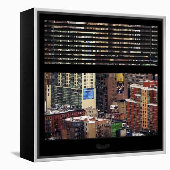 View from the Window - Hell's Kitchen - NYC-Philippe Hugonnard-Framed Premier Image Canvas