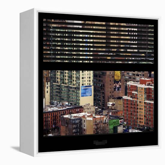 View from the Window - Hell's Kitchen - NYC-Philippe Hugonnard-Framed Premier Image Canvas