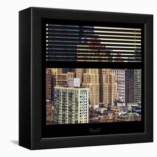 View from the Window - Hell's Kitchen - NYC-Philippe Hugonnard-Framed Premier Image Canvas