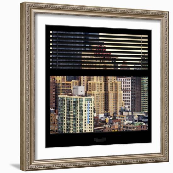 View from the Window - Hell's Kitchen - NYC-Philippe Hugonnard-Framed Photographic Print