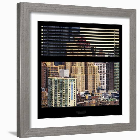 View from the Window - Hell's Kitchen - NYC-Philippe Hugonnard-Framed Photographic Print