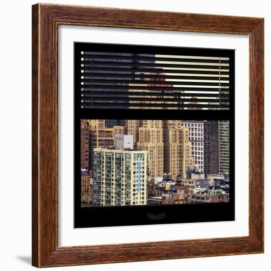 View from the Window - Hell's Kitchen - NYC-Philippe Hugonnard-Framed Photographic Print