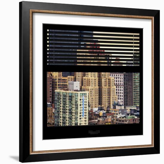 View from the Window - Hell's Kitchen - NYC-Philippe Hugonnard-Framed Photographic Print