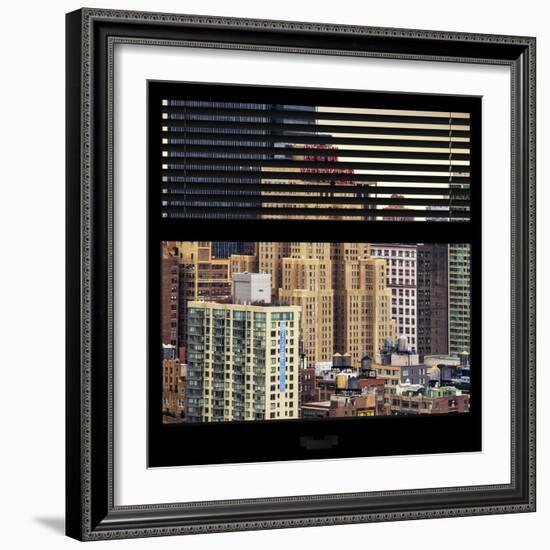 View from the Window - Hell's Kitchen - NYC-Philippe Hugonnard-Framed Photographic Print