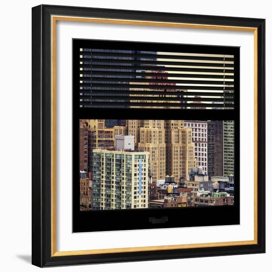 View from the Window - Hell's Kitchen - NYC-Philippe Hugonnard-Framed Photographic Print