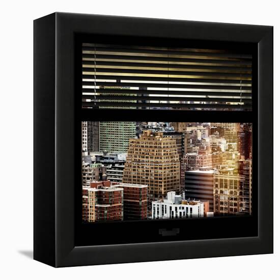 View from the Window - Hell's Kitchen - NYC-Philippe Hugonnard-Framed Premier Image Canvas