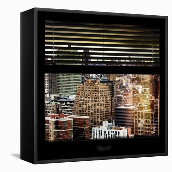 View from the Window - Hell's Kitchen - NYC-Philippe Hugonnard-Framed Premier Image Canvas