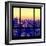 View from the Window - Manhattan Sunset-Philippe Hugonnard-Framed Photographic Print