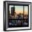 View from the Window - Manhattan Sunset-Philippe Hugonnard-Framed Photographic Print