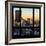 View from the Window - Manhattan Sunset-Philippe Hugonnard-Framed Photographic Print