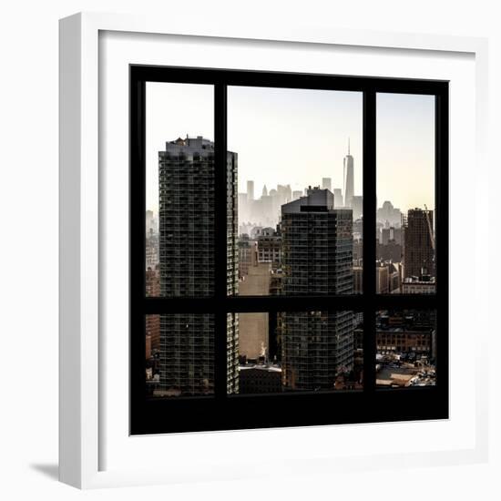 View from the Window - Manhattan-Philippe Hugonnard-Framed Photographic Print