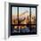 View from the Window - Midtown Manhattan at Sunset-Philippe Hugonnard-Framed Photographic Print