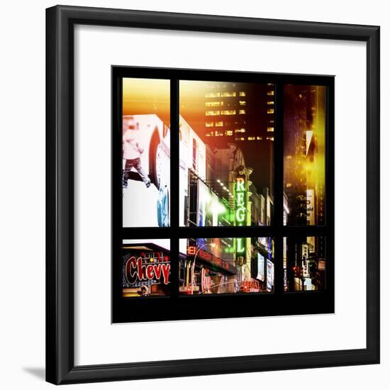View from the Window - New York City Light-Philippe Hugonnard-Framed Photographic Print