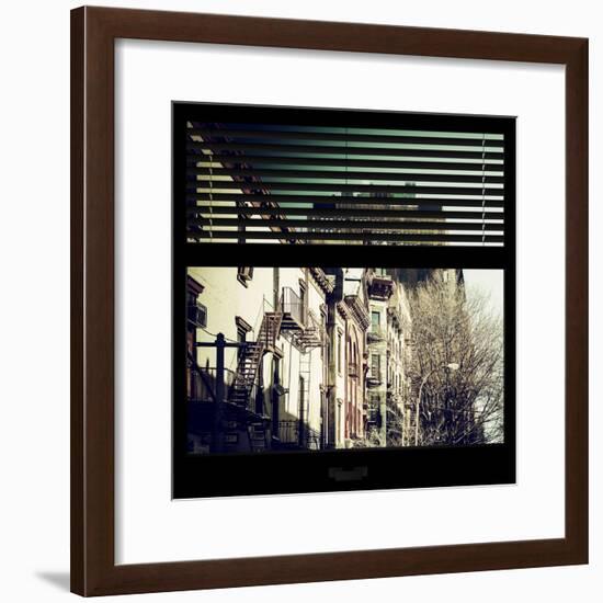 View from the Window - New York Winter-Philippe Hugonnard-Framed Photographic Print