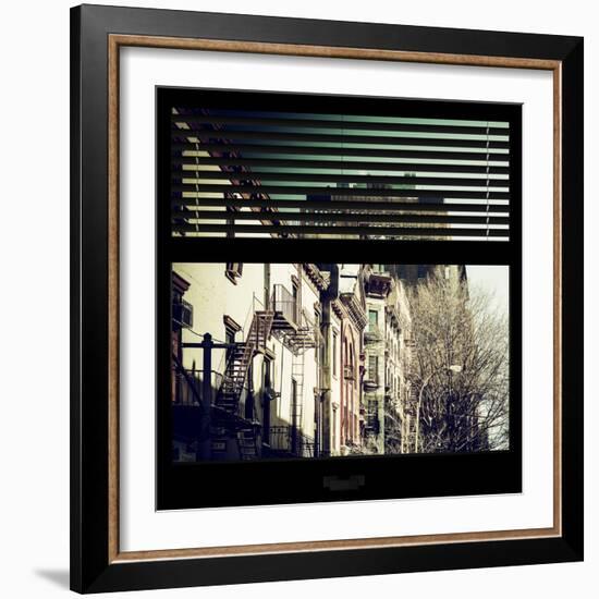 View from the Window - New York Winter-Philippe Hugonnard-Framed Photographic Print