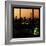 View from the Window - Night Skyline - New York City-Philippe Hugonnard-Framed Photographic Print