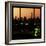 View from the Window - Night Skyline - New York City-Philippe Hugonnard-Framed Photographic Print