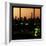 View from the Window - Night Skyline - New York City-Philippe Hugonnard-Framed Photographic Print